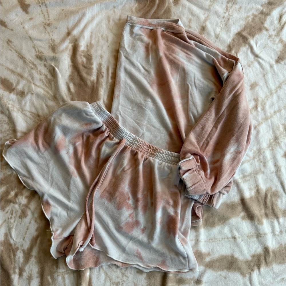 Papermoon Pink and White Sweatset
